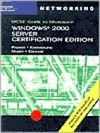 MCSE Guide to Microsoft Windows 2000 Professional